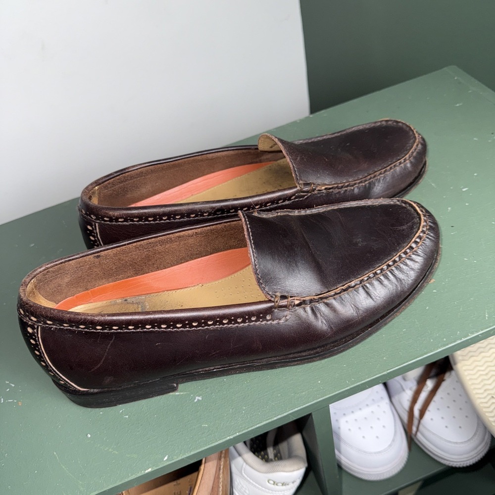 Men's Cole Haan Shoes size 10 Brown N Air Loafers C-12799